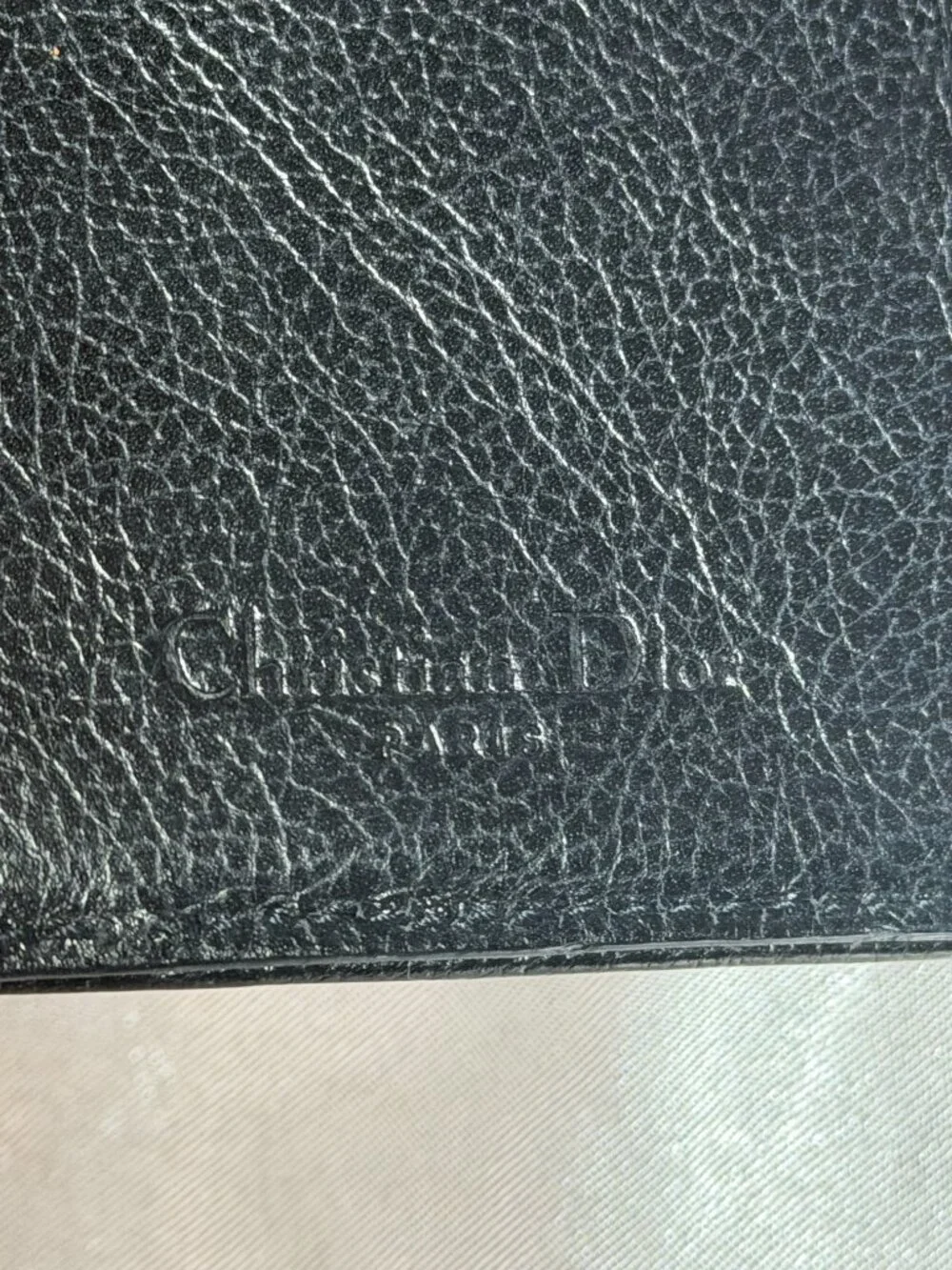 Christian Dior Vintage Trotter / Oblique Bifold Wallet